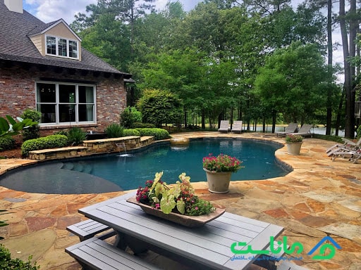 ساخت استخر ویلا - ساخت استخر خانگی