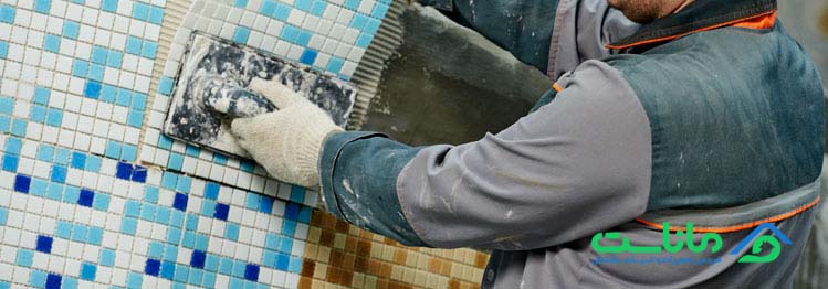 کاشی کاری ساخت استخر