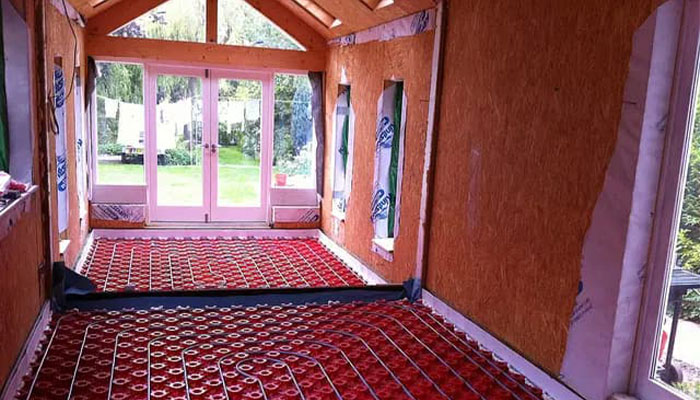 گرمایش از کف رشت