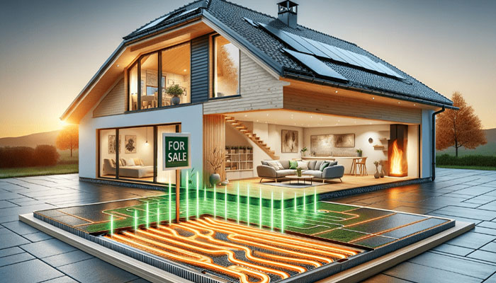 گرمایش کف ویلا