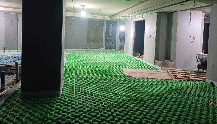 گرمایش از کف استخر