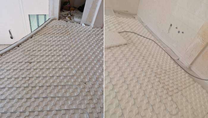 محاسبات گرمایش از کف