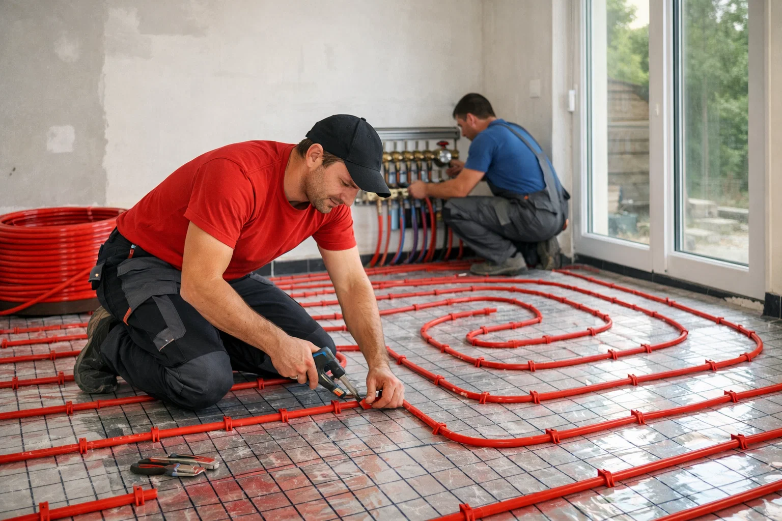 سیستم گرمایش از کف ذوب برف: ایمنی و راحتی در زمستان