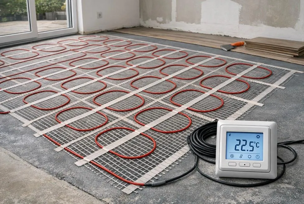 11 عیب مهم گرمایش کف برقی که باید بدانید